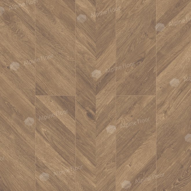 Кварц виниловый ламинат Alpine Floor Ultra LVT ECO 5-25 Французская Ёлочка - фото 1