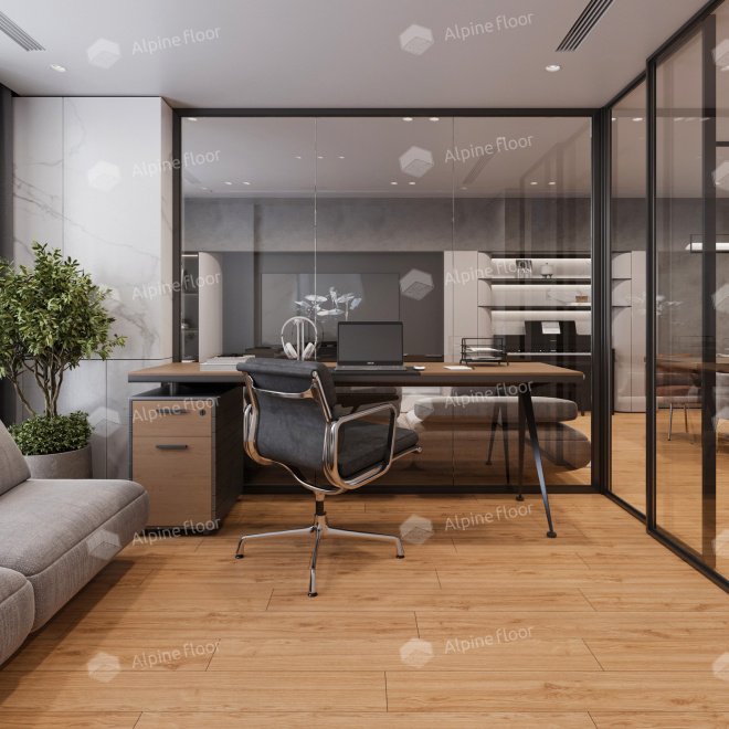 Кварц виниловый ламинат Alpine Floor Classic Light ECO 162-77 MC Дуб Классический - фото 3