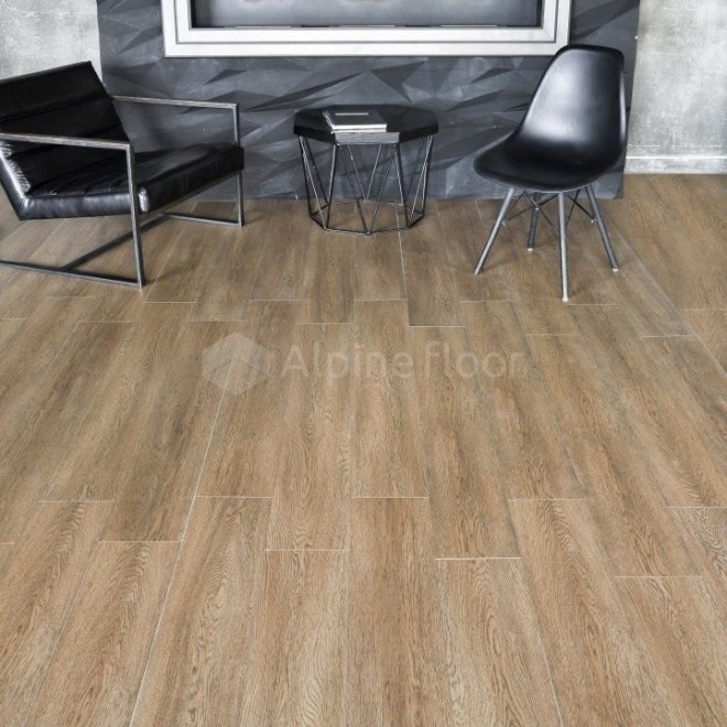 Кварц виниловый ламинат Alpine Floor Intense ECO 9-3 Бурый Лес - фото 3