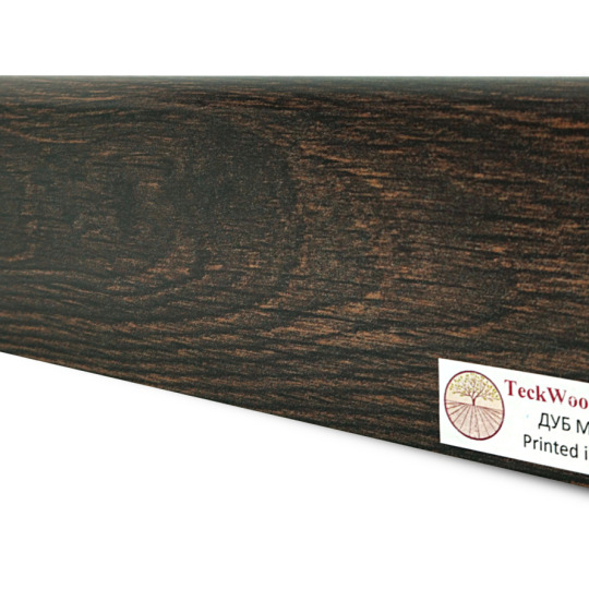 Плинтус TeckWood Цветной 75x16 Дуб Мокко (Oak Mocco) - фото 1