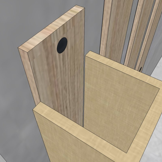 Лайтбрус Finitura Dekor 3-х сторонний шпонированный Орех - фото 8