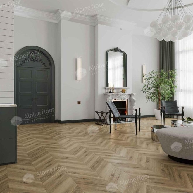 Кварц виниловый ламинат Alpine Floor Chevron Alpine ECO 18-14 MC Вайпуа

5 мм - фото 2