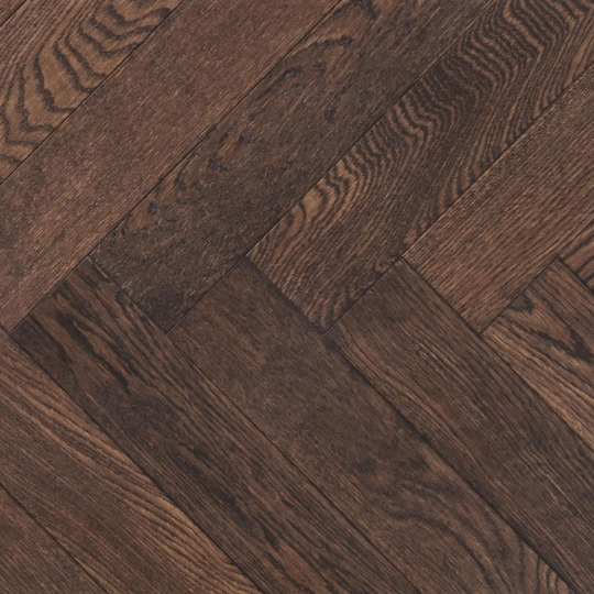 Паркет ёлка Wood Bee Английская ёлка Дуб Шоколад (Chocolate) - фото 1