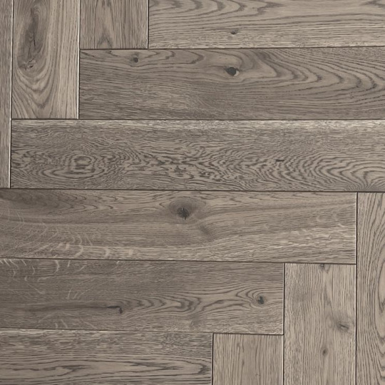 Паркет ёлка Golden Wood Дуб Кашемир - фото 1