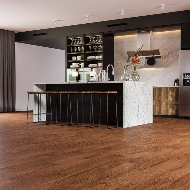 Паркетная доска Tenfor Prima Дуб Chestnut Дуб Chestnut 14х148х1860 - фото 7