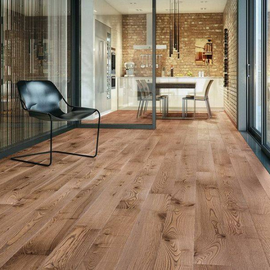 Паркетная доска Barlinek Ясень Hazelnut  - фото 3