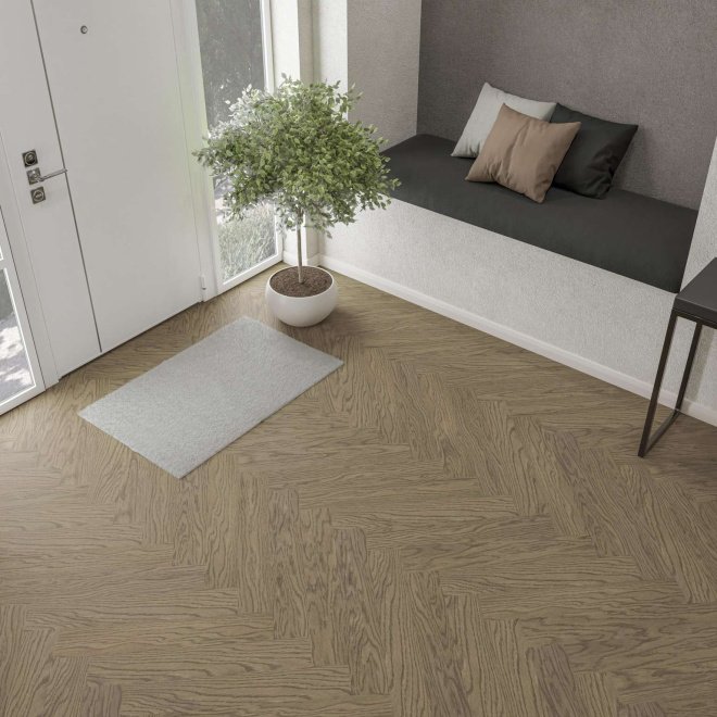 Паркет ёлка Esta Parket Herringbone Nova 14507 Oak HB Nova Elite Havana - фото 2