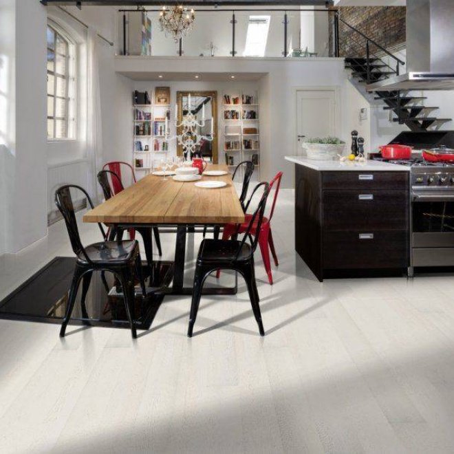 Паркетная доска Upofloor Art Design Oak White Marble 3S - фото 6