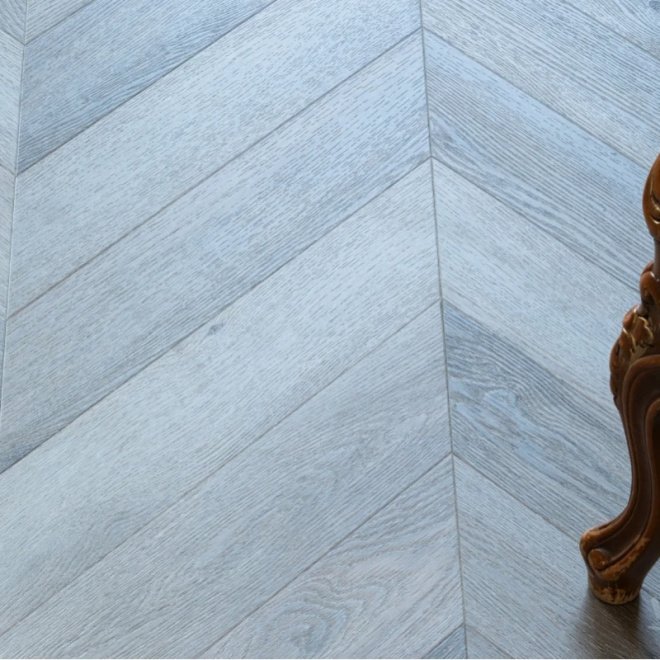 Кварц виниловый ламинат Vinilam Parquet Chevron RI444515CL4 Шеврон Легран - фото 4