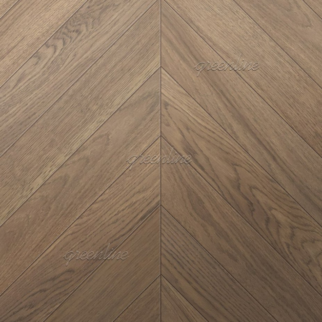 Паркет ёлка Greenline  831 Дуб Фьючер французская - фото 1