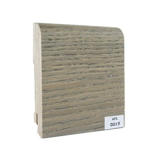 Плинтус Finitura Dekor шпонированный Дуб 019 - фото 1