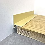 Плинтус TeckWood Micro L-20 Бежевый Муар RAL 1001 - 