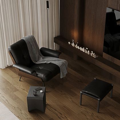 Quartz Parquet 1258-59 Дуб Кедровый Латте 7х152х400-1220