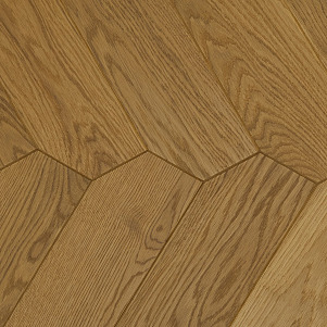 Модульный паркет Kraft Parkett Kraft Parkett  1401 Русская елка 15x100x542/442 Прайм