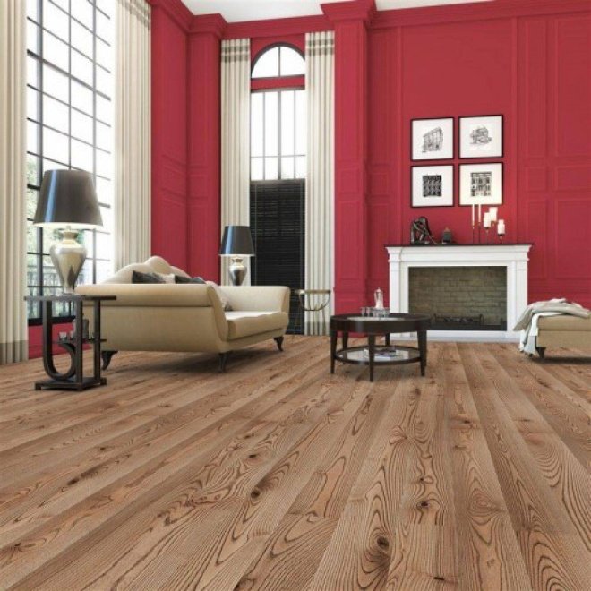 Паркетная доска Barlinek Ясень Hazelnut  - фото 4