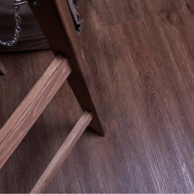 Кварц виниловый ламинат Vinilam Ceramo Wood 61518 Дуб Парижский - фото 9