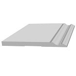 Плинтус Ultrawood Ultrawood Base 0005 i меловая основа - 1