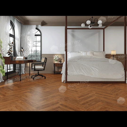 SPC ламинат Alpine Floor Nut Орех Нойер Классик ECO 22-5 MC
- фото 2