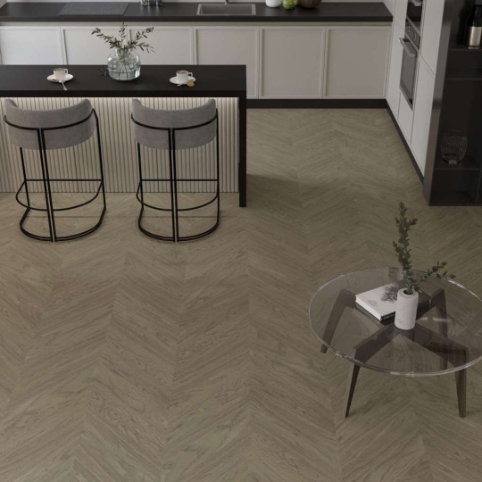Паркет ёлка Esta Parket Chevron Indigo 15503 Oak CH Nova Elite Sandstone - фото 3