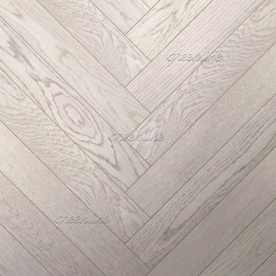 Паркет ёлка Greenline  615 Дуб Ванила 615 Дуб Ванила 12x100x500 - фото 1