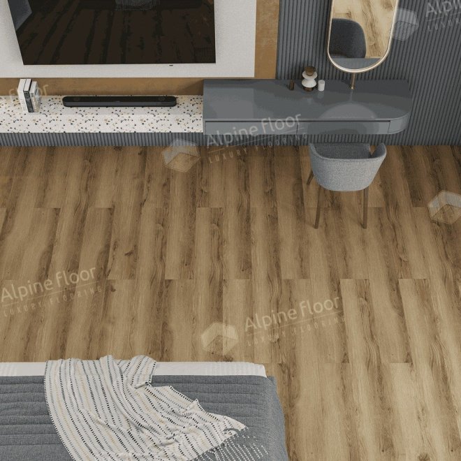 Кварц виниловый ламинат Alpine Floor Premium 12 ECO 24-8 Дуб Эскейп

12 мм - фото 3