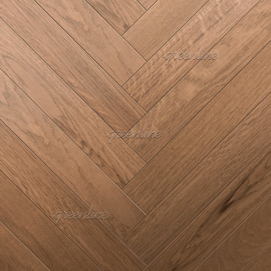 Паркет ёлка Greenline  136 Дуб Виченца английская 136 Дуб Виченца 15х95х620 - фото 1