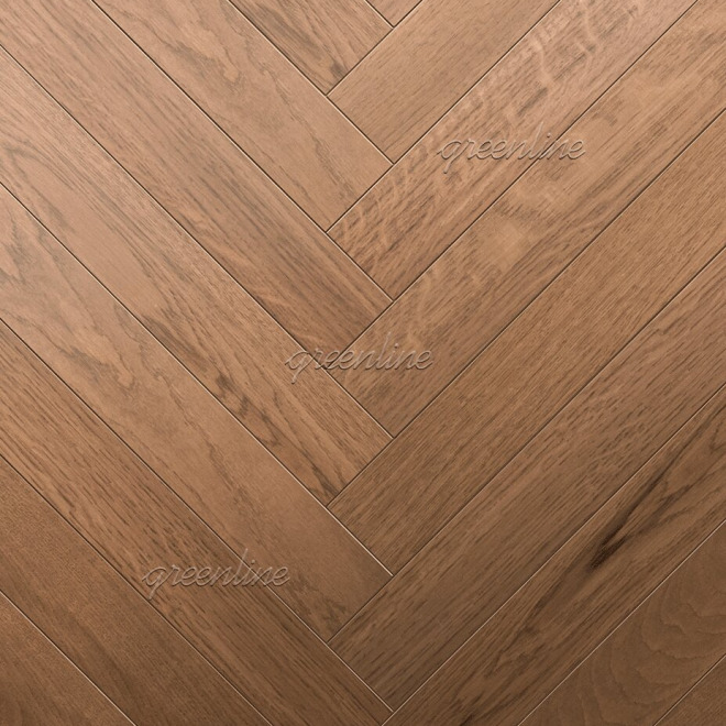Паркет ёлка Greenline  136 Дуб Виченца английская 136 Дуб Виченца 15х125х620 - фото 2