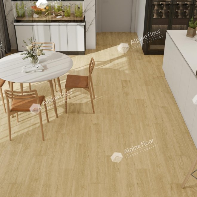 Кварц виниловый ламинат Alpine Floor Classic ECO 106-3 Дуб Ваниль Селект - фото 3