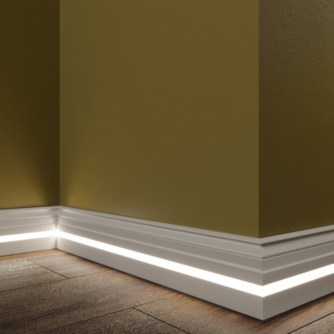 Плинтус Evrowood Evrowood PN 090 led - фото 4