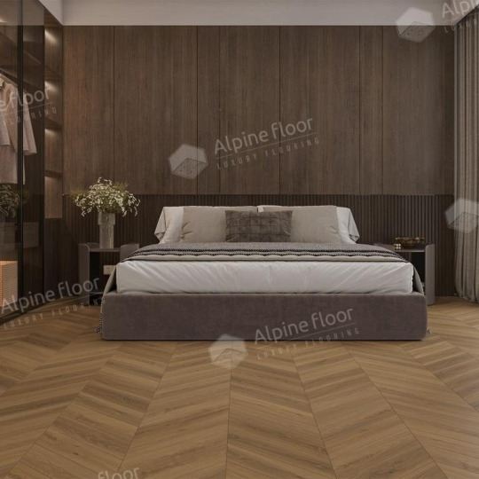 Ламинат Alpine Floor Chevron Art Chevron Art Дуб Тибет LF109-07 - фото 4