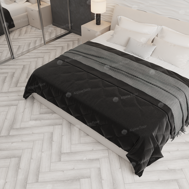 Кварц виниловый ламинат Alpine Floor Parquet Light ECO 13-12 Дуб Альхена - фото 3