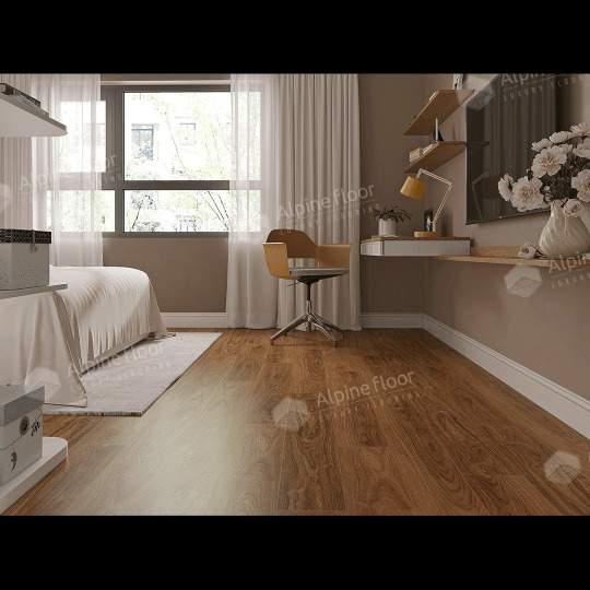 SPC ламинат Alpine Floor Nut Орех Маррон Классик ECO 22-2 MC
- фото 6