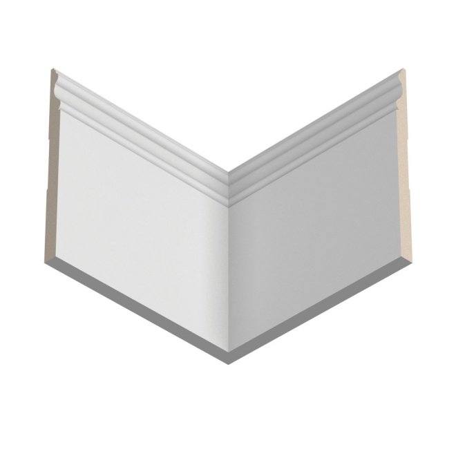 Плинтус Ultrawood Ultrawood Base 0005 i меловая основа - фото 4
