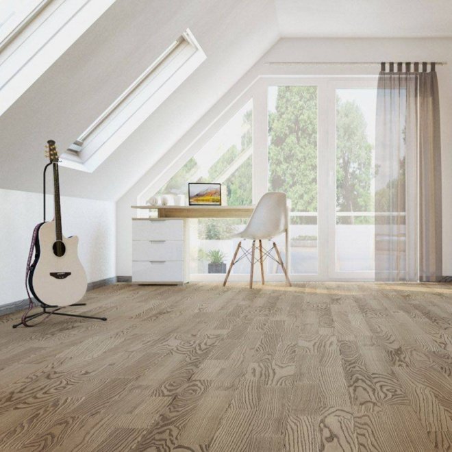 Паркетная доска Polarwood Space Collection PW Ash Saturn Oiled 3S - фото 2