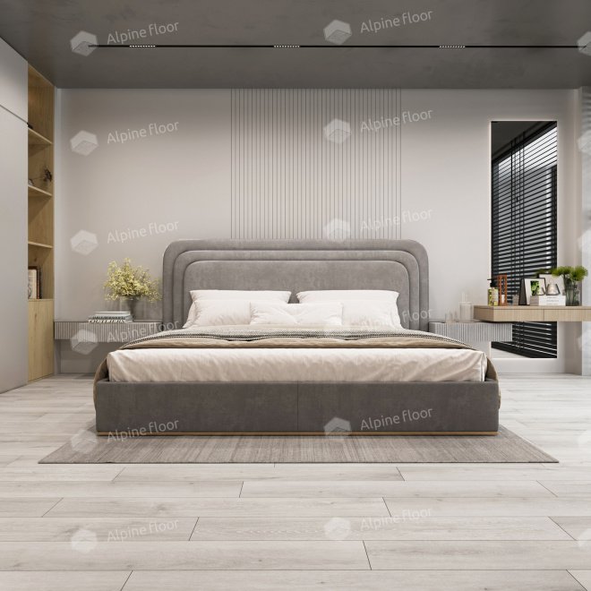 Кварц виниловый ламинат Alpine Floor Classic Light ECO 134-55 MC Ясень Серый - фото 2