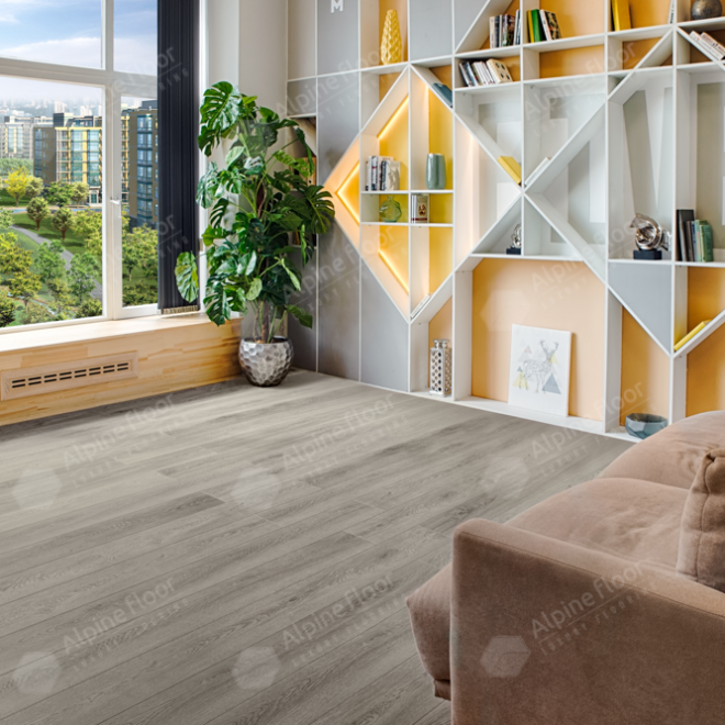 Кварц виниловый ламинат Alpine Floor Grand Sequoia ECO 11-15 Клауд - фото 3