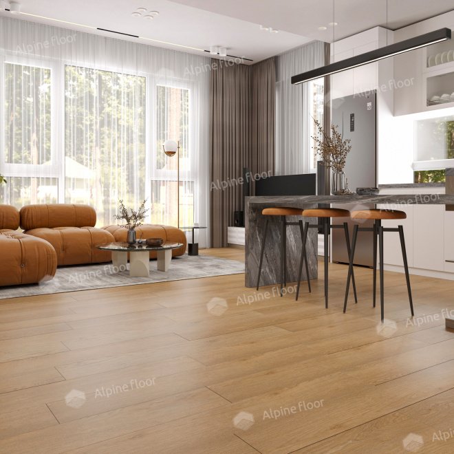 Кварц виниловый ламинат Alpine Floor Classic Light ECO 173-66 MC Клен классический - фото 2
