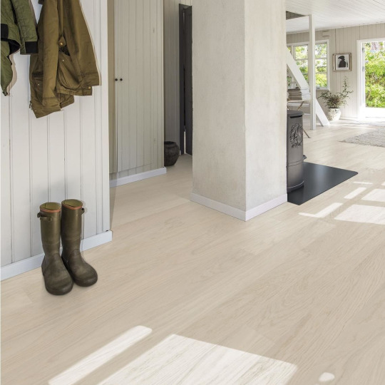 Паркетная доска Kahrs Дуб Coconut Cream (1-пол.) - фото 2