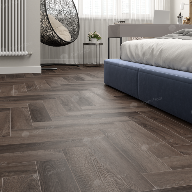 Кварц виниловый ламинат Alpine Floor Parquet Light ECO 13-16 Фафнир - фото 4