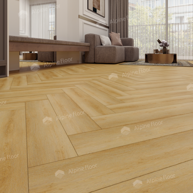 Кварц виниловый ламинат Alpine Floor Parquet Light ECO 13-29 Дуб Батейн - фото 4