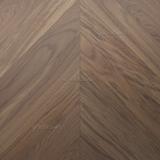 Паркет ёлка Greenline  830 Дуб Вортекс французская - фото 1