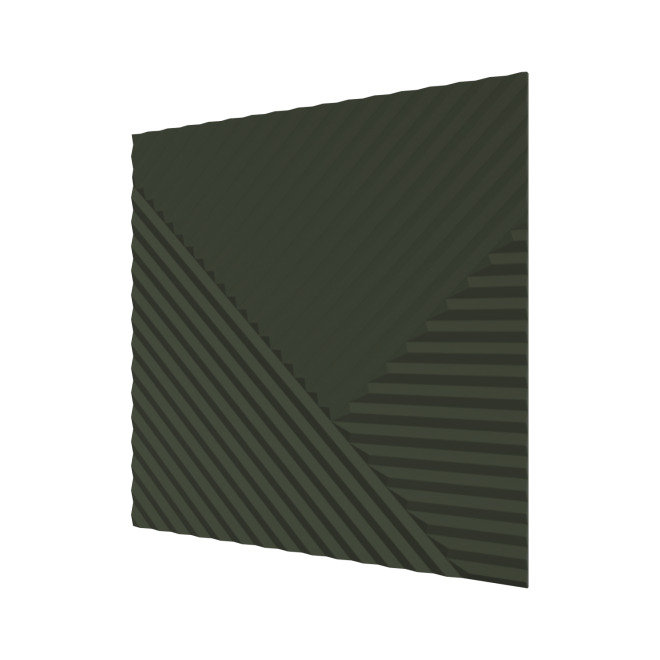 Стеновые панели Ликорн Пирамида Оливковый - фото 1