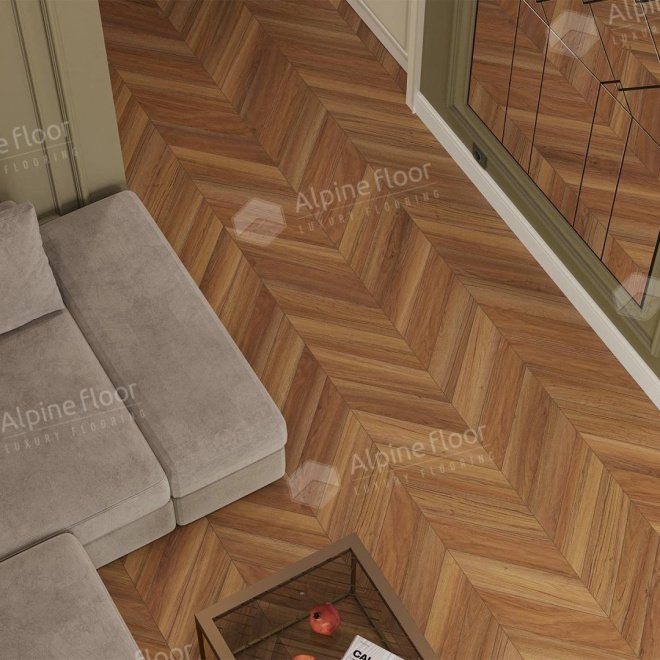 Ламинат Alpine Floor Chevron Art Chevron Art Alpine Floor Chevron Art Chevron Art LF109-08 Дуб Этна - фото 3