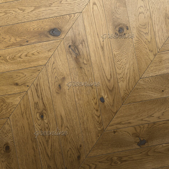 Паркет ёлка Greenline  141 Майорка Вилладж французская - фото 2