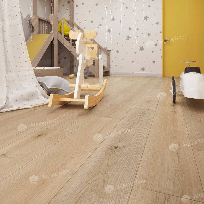 Кварц виниловый ламинат Alpine Floor Ultra LVT ECO 5-27 Дуб Миндальный - фото 4