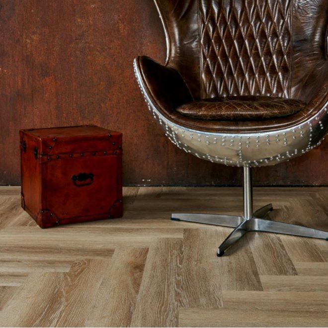 Кварц виниловый ламинат Vinilam Parquet Herringbone IS11166 Паркет Классический - фото 2