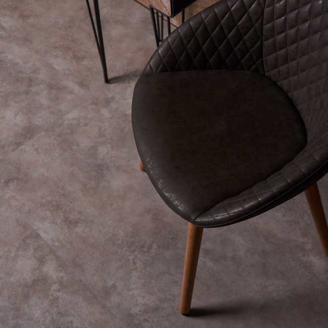 Кварц виниловый ламинат Vinilam Ceramo Stone 61606 Бетон - фото 4
