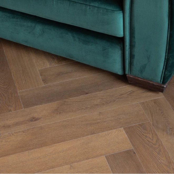 Кварц виниловый ламинат Vinilam VinilPol Herringbone 9911 Паркет Пикассо - фото 4