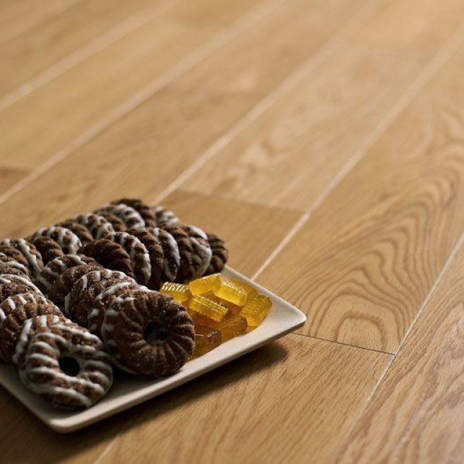 Массивная доска Amber Wood Amber Wood Дуб Карамель 18х120 - фото 2