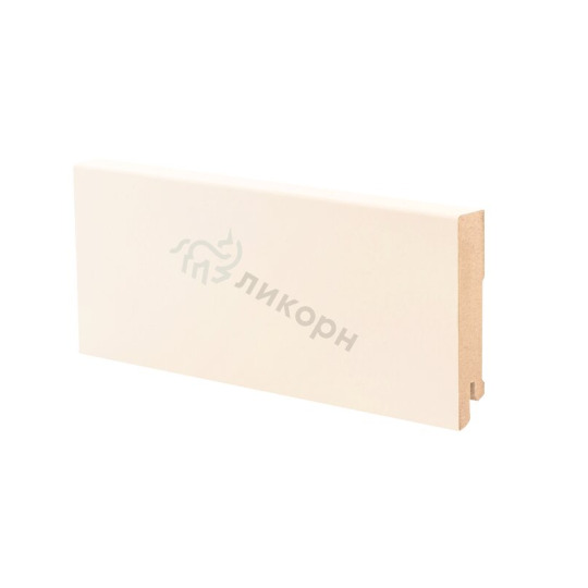 Плинтус Ликорн МДФ Цветной K-06 Кремовый - фото 1